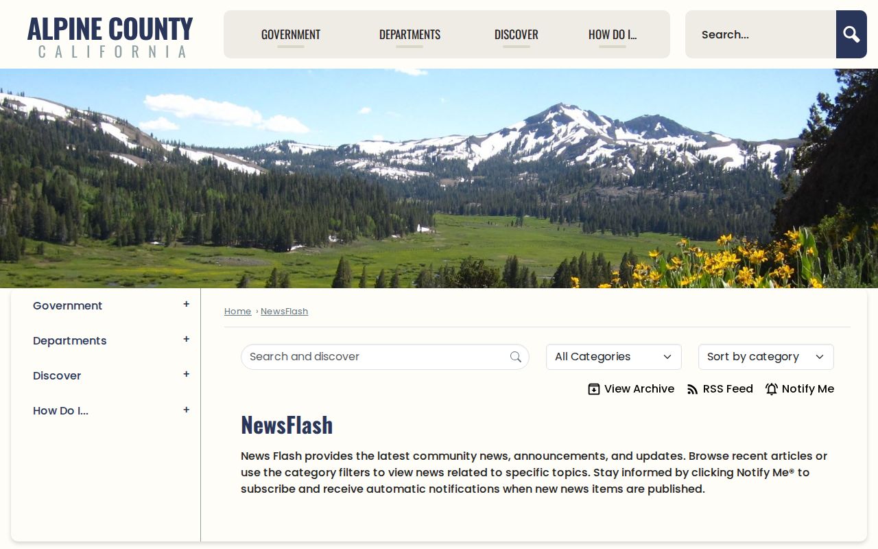 Alpine County Sheriff media releases used to verify wanted information